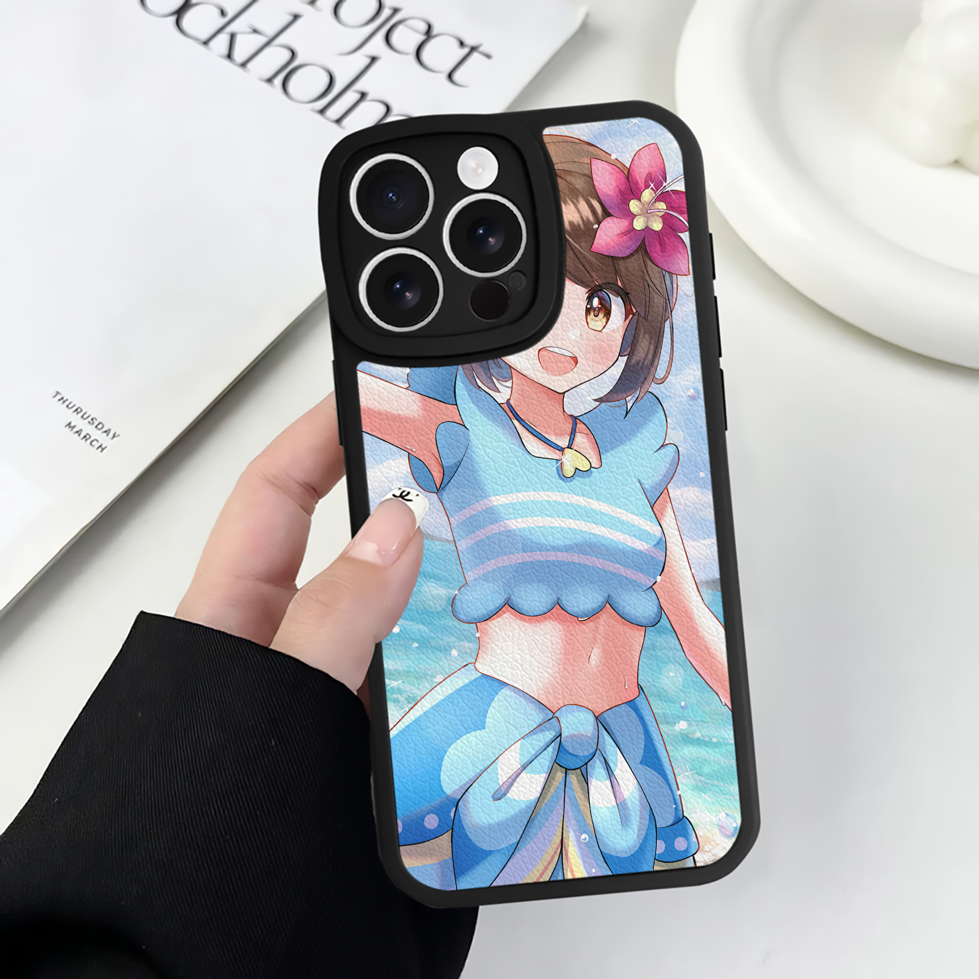 （画像用） ポケットモンスター Pokémon 【iPhone 16シリーズ対応】シリコンスマホケース（レザー調） 材質：シリコン